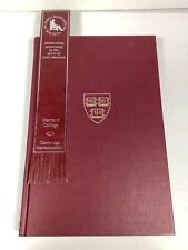 Harvard College Class of 1955 35th Anniversary Report w/ Leather Bookmark picture