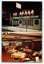 c1950s Multiview, Four 21 Restaurant On Main Street Bennington VT Postcard picture