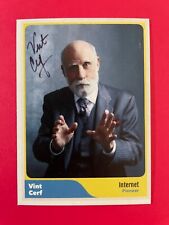 VINT CERF autograph INTERNET PIONEER Father of the Internet custom card signed  picture