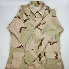 Vintage Military 3 Color Desert Camo Combat Coat Sz Medium Long Made In USA picture