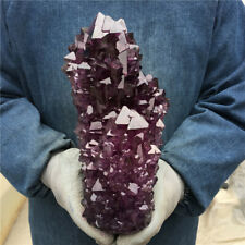 5.8-6.8LB Rare Purple Alunite Crystal Mineral Specimen Point Reiki Healing picture
