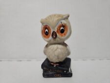 Vintage Ceramic Weather Owl Collectable Classroom Decor picture
