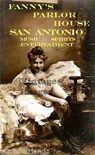 Fanny's Parlor House San Antonio Soiled Doves  Brothel Girls 1900 Vintage photo picture