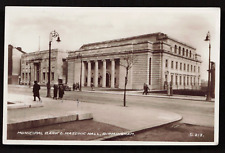 Postcard Municipal Bank & Masonic Hall Birmingham U.K RPPC picture