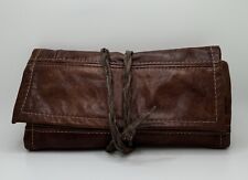 Paneled Leather Pipe Pouch (Genuine Leather) picture