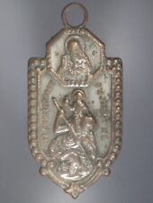 Antique St. Christopher Rosary Pendant picture