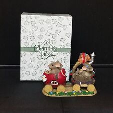 Vtg 2000 Charming Tails Figurine Expo Bound Special Ed Fitz & Floyd 98/229 picture