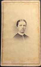 1862-1863 CDV PHOTO CIVIL WAR ERA YOUNG WOMAN; TW Cridland Photograph, Dayton OH picture