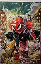 SPIDER-PUNK ARMS RACE #1 KAARE ANDREWS VIRGIN VARIANT MARVEL COMICS 2024 picture