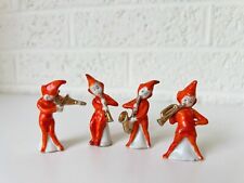 Vintage Elf Musicians | Japanese Figurines | Vintage Pixie Band picture