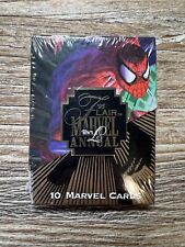 Sealed 1995 Flair Marvel Annual Hobby Pack - Includes 10 Cards - Spiderman Cover picture