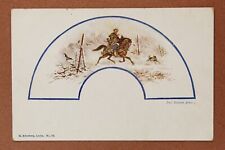 🐎Tsarist Russia LWOW postcard 1906s JULIUSZ KOSSAK. Historical Polish. Rider picture