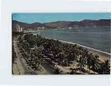 Postcard Panoramic of the Bay Acapulco Guerrero Mexico picture