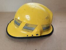 Vintage Fireman's Fire Helmet American Lion Yellow *For Display / Costume picture