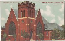 c1910 HASTINGS Nebraska Nebr Postcard ADAMS COUNTY BAPTIST CHURCH N19 picture