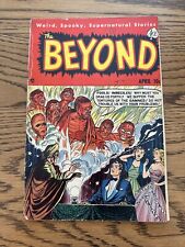 Beyond #10 (Ace Comics 1952) Ken Rice Cover Lou Cameron Vintage Golden Age GD picture