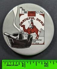 Vintage 1981 Grateful Dead Rock Music Band Camel Pinback Pin picture