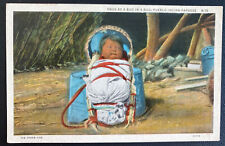 1939 Alpine TX USA Picture Postcard Cover Native Americana Pueblo Indian Papoose picture