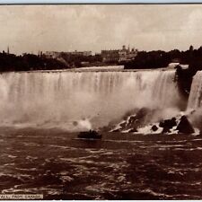 c1890s C.I Hood Photos of World Niagara Falls Trade Card Medicine Advertising 3M picture