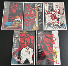 Daredevil The Man Without Fear #1-5 Foil Set Lot Frank Miller Marvel 1993 NM picture