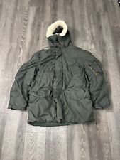 Vintage Military Jacket Mens Large Extreme Cold Weather Parka N 3B Scovill Fur picture