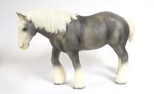 RARE VINTAGE BREYER BROWN WHITE GRAY CLYDESDALE CHESS HORSE picture