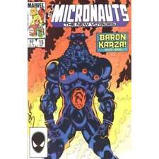 Micronauts (1984 series) #15 in Very Fine + condition. Marvel comics [h. picture
