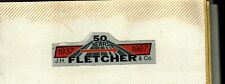 NEW NICE 50TH ANNIVERSARY Fletcher Coal Mining Sticker # 202 picture
