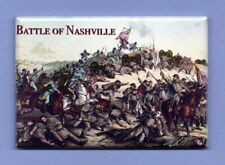 BATTLE OF NASHVILLE *2x3 FRIDGE MAGNET* CIVIL WAR NORTH SOUTH TENNESSEE GRANT TN picture