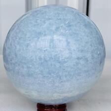 1920g Natural Blue Celestite Crystal Sphere Ball Healing Madagascar picture