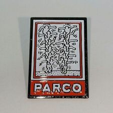 PARCO 1994 pin badge KEITH HARING Keith Haring Retrospective Exhibition picture