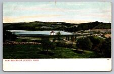 Holden MA Massachusetts Postcard New Reservoir Landscape Lake Worcester County picture