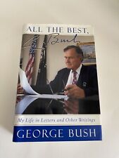 President George WBush Signed All The Best Hard Cover Book JSA picture