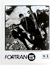 1990s Fortran 5 Electronie Retro Rock Band Vintage Press Promo Photo Blues picture