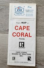 Vtg 19989 Dolph's Map of Cape Coral Florida picture