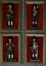 Vintage Royal Sealy Japan Wall Hanging Revolutionary War Soldier Full Set 1950's picture