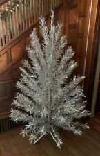 Vintage Evergleam 6 Ft. 94 Branch Stainless Aluminum Christmas Tree W/ Box picture