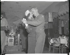 Newlyweds Mr And Mrs Brockway Dancing Close 1951 OLD PHOTO picture
