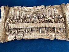 Vintage “Jesus The Last Supper” Wall Plaque (New)  picture