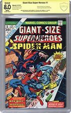Giant Size Super Heroes Featuring Spider-Man #1 CBCS 8.0 RESTORED SS 1974 picture