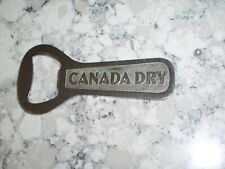 VINTAGE METAL CANADA DRY BOTTLE OPENER EXCELLENT CONDITION picture