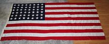 Vintage 48 Star Valley Forge American Flag Comany 5x9.5 Foot picture
