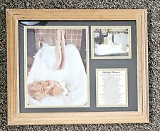 Marilyn Monroe In Tub Framed Photo Collage Legends Never Die 16.5 x 13.5 picture