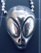 ALIEN GREY Pendant Stainless Chain New AREA 51 Roswell UFO Necklace Paranormal picture