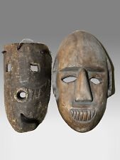 Pair of Nepalese Tribal Masks 10” tall picture