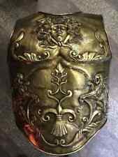 18 Guage Medieval Brass Armor Roman Lion Cuirass Reenactment Knight Breastplate picture