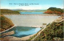 Postcard NM - Dam at Elephant Butte on Rio Grande in New Mexico picture