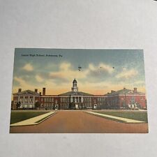 Pottstown PA Pennsylvania Junior High School Vintage Postcard picture