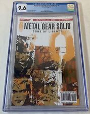 2005 IDW video game comic METAL GEAR SOLID SONS OF LIBERTY #0 ~ CGC 9.6 picture