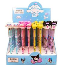 Cute Stackable Pencils Set Kuromi Melody Cinnamoroll Pompompurin 4pcs picture